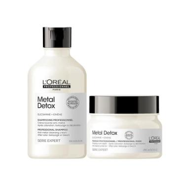 Imagem de Limpador de cabelo L'Oréal Metal Detox Set sem sulfato - L'Oréal Profe