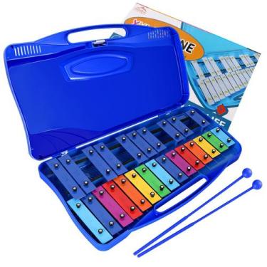 Imagem de Xilofone EASTROCK Xilofone 25 Notes Glockenspiel para crianças