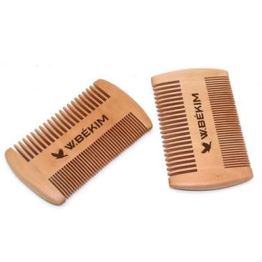 Imagem de Pente Resistente e Leve W.BÉKIM Duplo Dentes Finos e Largos