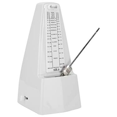 Imagem de Yosoo Health Gear MECHONICO METRONOME TOME METRONOME BATELEPENDO COM NICKELS PLACO STANGE RUDDER PIRAMÍDA DE PIRAMID PARA PIANO VIOLINO GUITAR BURTH STEN DE 40-208 BPM (Branco)