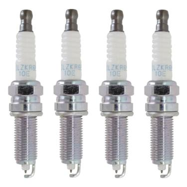 Imagem de Powkos Velas de ignição Iridium 92873 compatíveis com Hyundai Accent Veloster Elantra Kia Rio Soul 1.6L 1.8L 2011-2019 Substitui LZKR6AIX SILZKR6B10E 93815 (pacote com 4)