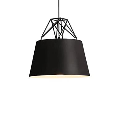 Imagem de CHENKUI Abajur colorido Macaron luminária de teto de metal polido a óleo nórdico criativo industrial decoração lustre ajustável cabeça única luminária pendente luminárias E26/E27, para restaurantes