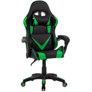 Imagem de Cadeira Gamer Para Jogos Confortável Ergonômica Reclinavel Ajuste De A