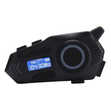 Imagem de GOWENIC Fone de Ouvido Bluetooth para Capacete de Motocicleta, Fone de Ouvido para Motocicleta Com Cancelamento de Ruído à Prova D'água Com Som HiFi, para Chamadas de Música