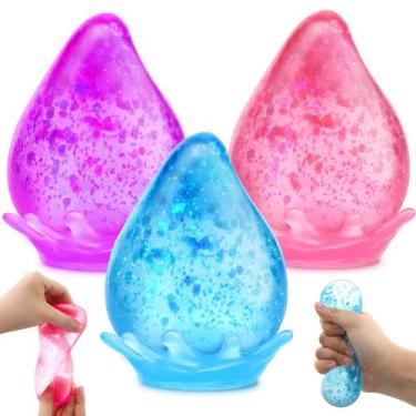 Imagem de Pacote com 3 Fidget Toys Aooess Stress Cube para todas as idades