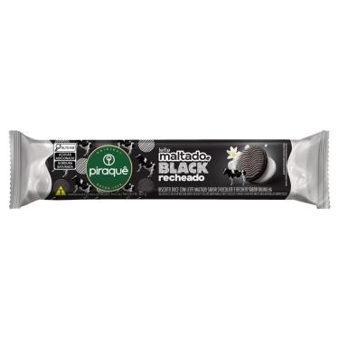 Imagem de Biscoito Leite Maltado Black Recheio Baunilha Piraquê 85g