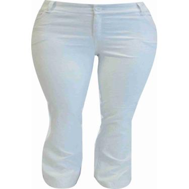 Imagem de Calça Pau a Pique flare Branco