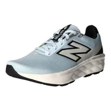 Imagem de New Balance Fresh Foam 520 V9 Tênis de corrida feminino, Vidro fosco/preto/prata metálico, 39