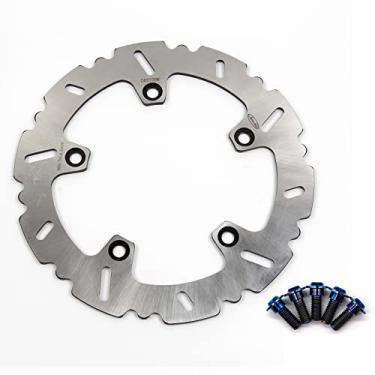 Imagem de Rotor de disco de freio traseiro Arashi com parafusos de montagem para BMW F650GS 08-15, F700GS-ABS 13-18, F750GS com ABS 19-20, F800GS ABS 06-18, F800R 09-20, F800S 06-10, F800ST 06-10, F800ST 06-06