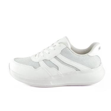 Imagem de Tenis Mississipi Sporty Recortes Em Mesh, 36, Branco