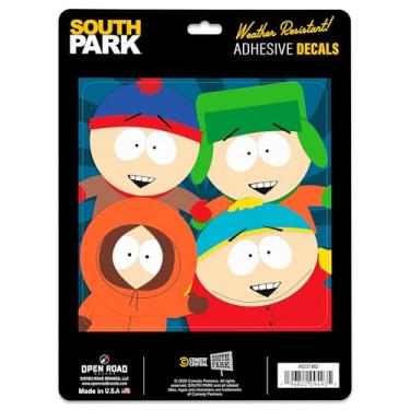Imagem de Adesivo de vinil South Park - Kyle, Stan, Cartman e Kenny adesivo para laptops, janelas e mais