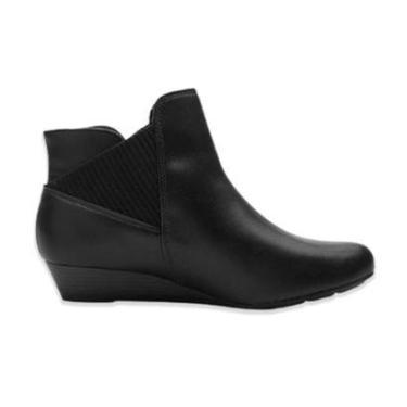 Imagem de Bota Modare feminina cano curto Anabela conforto casual-Feminino