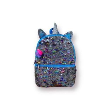 Imagem de Mochila Feminina Infantil Unicornio Paete Clio CG3099-Feminino