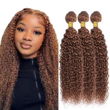 Imagem de Pacotes de cabelo DiexRlamx Kinky Curly 30 Brazilian 45-55cm