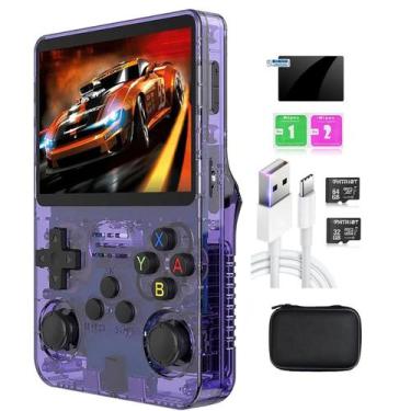 Imagem de Consola de jogos portátil R36S Retro de 3,5 polegadas e mais de 15.000