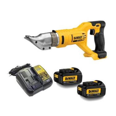 Imagem de Tesoura Eletrica para Chapa 2 Baterias 20v 3ah Dcs491b Dewalt Bivolt