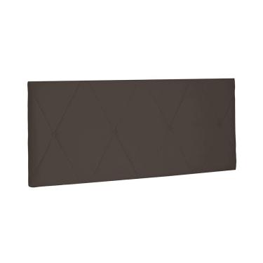 Imagem de Painel Aquilla Cama Box Solteiro 90cm Suede café