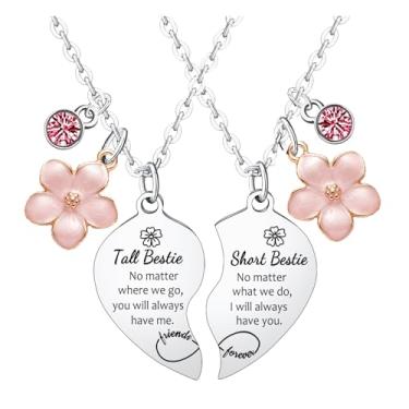 Imagem de Colares engraçados de amizade para melhores amigas, 2 peças, colares combinando para melhor amiga, presentes de aniversário para melhores amigas, irmãs, presentes de Natal de Ação de Graças para