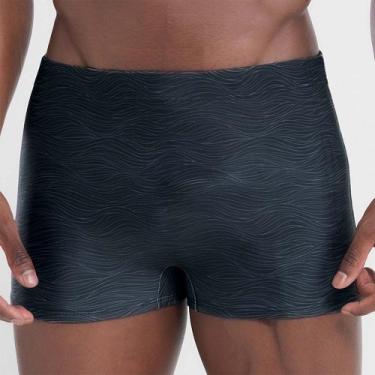 Imagem de Sunga boxer estampada com textura 3d - MASH