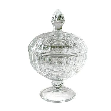 Imagem de Bomboniere Memoir 380Ml Vidro Com Tampa Wincy Casa Potiche