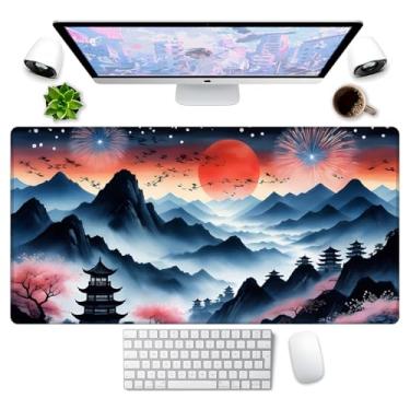 Imagem de Mouse Pad Gamer Profissional Confortável Antiderrapante Escritório e Games Diversas Estampas (65x32cm)