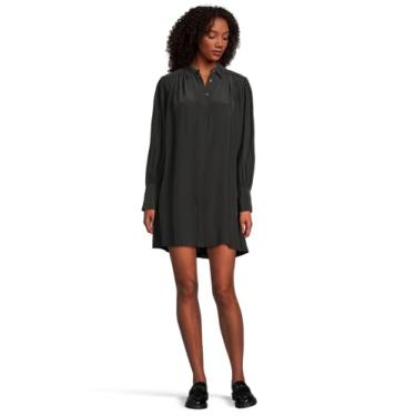 Imagem de Madewell Minivestido feminino Addy - viscose, Preto verdadeiro, G