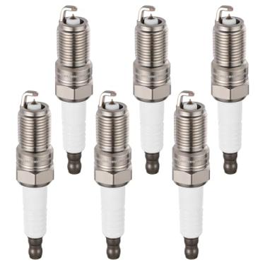 Imagem de SYKRSS 4056711856 Velas de Ignição Iridium Pacote com 6 - Compatível com Ford Ranger 1990-2008, 3.0L 4.0L V6 Engine - Substitui 4056711856 Vela de ignição