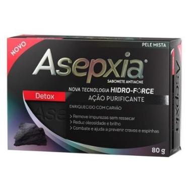 Imagem de Sabonete Antiacne Asepxia Detox 80g-Unissex