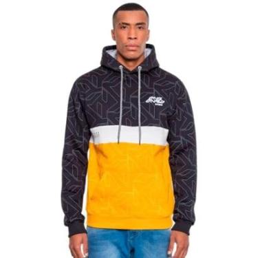 Imagem de Moletom Onbongo Canguru Mostarda Gold-Masculino