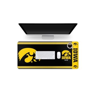 Imagem de FOCO NCAA Official Established Primary Logo Wordmark Home Office Desk Pad Mouse Pad 89 cm x 41 cm (Iowa Hawkeyes, Iowa Hawkeyes)