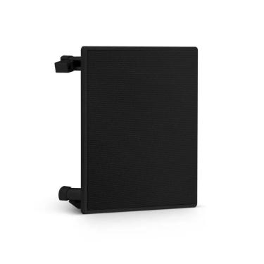 Imagem de Arandela Frahm 6" 50w Quadrada Sem Borda Preta