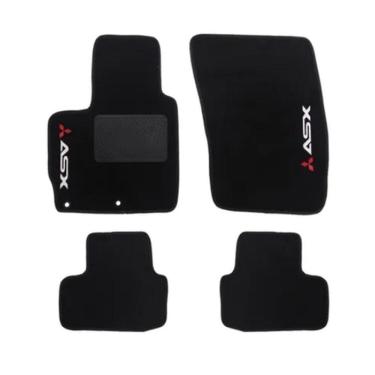 Imagem de Tapete De Carpete Mitsubishi Asx 2011 Até 2020 Luxo Tapeti