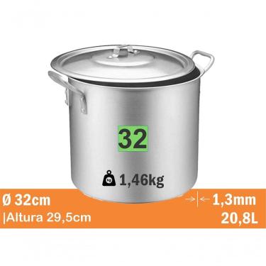 Imagem de Caldeirao Hotel Nr 32 20,8L Real 9732