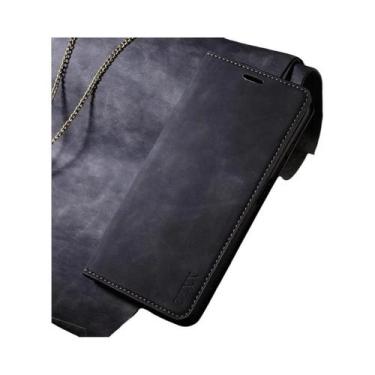 Imagem de Capa De Couro Com Slot Para Cartão E Fecho Magnético Para Samsung Gala