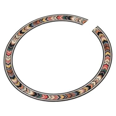 Imagem de Roseta para Violão e Viola em Mosaico de Madeira 110 mm