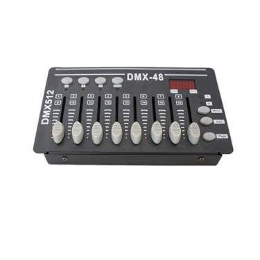 Imagem de Console de iluminação Dmx512 de 48 canais para luzes LED e em movimento, mixer de controle de palco digital para eventos de discoteca e DJ