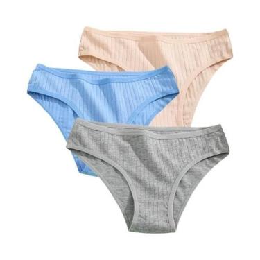 Imagem de Conjunto De Calcinhas De Algodão Femininas Lingerie Sexy Tamanhos XS-5