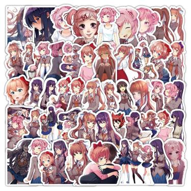 Imagem de Adesivos Dokis Dokis Literatures Clubs 53 unidades à prova d`água