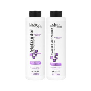 Imagem de Kit matizador sh/masc 1lt - LIGHT HAIR PROFESSIONAL