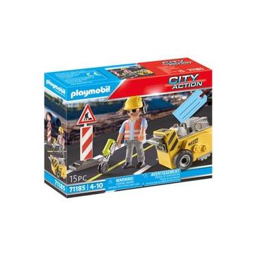 Imagem de Playmobil - Set Trabalhador Da Construção - City Action - 71185