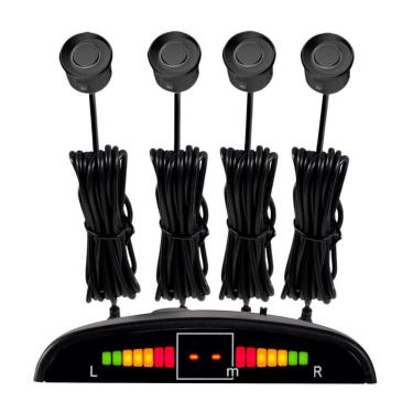 Imagem de Sensor De Estacionamento Roadstar Rs304br - Preto Fosco