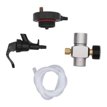 Imagem de FytStycale Mini Dispensador de Barril para Cervejeiros Caseiros, Dispensador de Cerveja com de, Linhas de CO2 E Cerveja para Piqueniques.