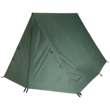 Imagem de Barraca Canadense Camping, Verde, 5 Pessoas, Poliéster, 2,5x2,2x1,6m, Coluna d'água 2000mm, com Tela Mosqueteira