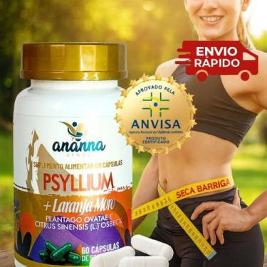 Imagem de Suplemento Psyllium c/ Laranja Moro 60 Caps 500mg - Ananna Store
