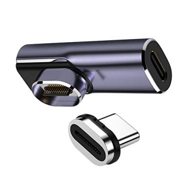 Imagem de Adaptador de carregamento rápido de 100 W USB tipo C micro adaptador porta carregador de energia plugue conector de carregamento