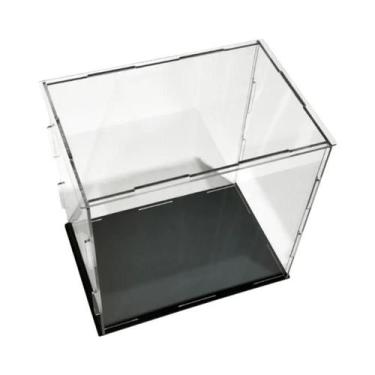 Imagem de Caixa De Exibição De Acrílico Transparente Para Blocos De Montar, Bone