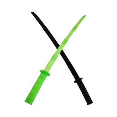 Imagem de Brinquedo De Espada Katana Samurai Retrátil 3D Com Gravidade, 4PCS, Cr