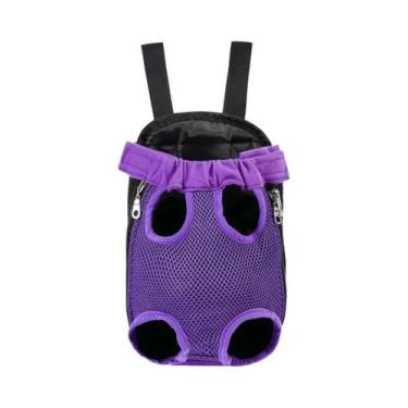 Imagem de Mochila Transportadora Para Cães E Gatos Em Malha Camuflada, Bolsa De 