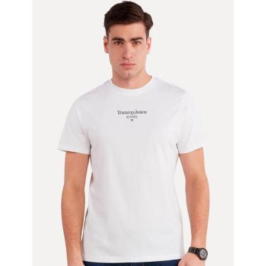 Imagem de Camiseta Tommy Jeans Masculina Regular TJ 85 Entry Branca-Masculino