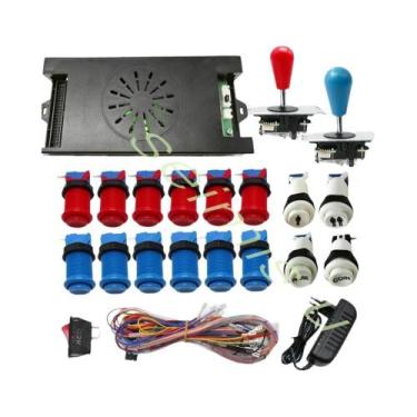 Imagem de Máquina De Arcade DIY 9800 Em 1 Saga Dx Para 2 Jogadores Com Joystick 